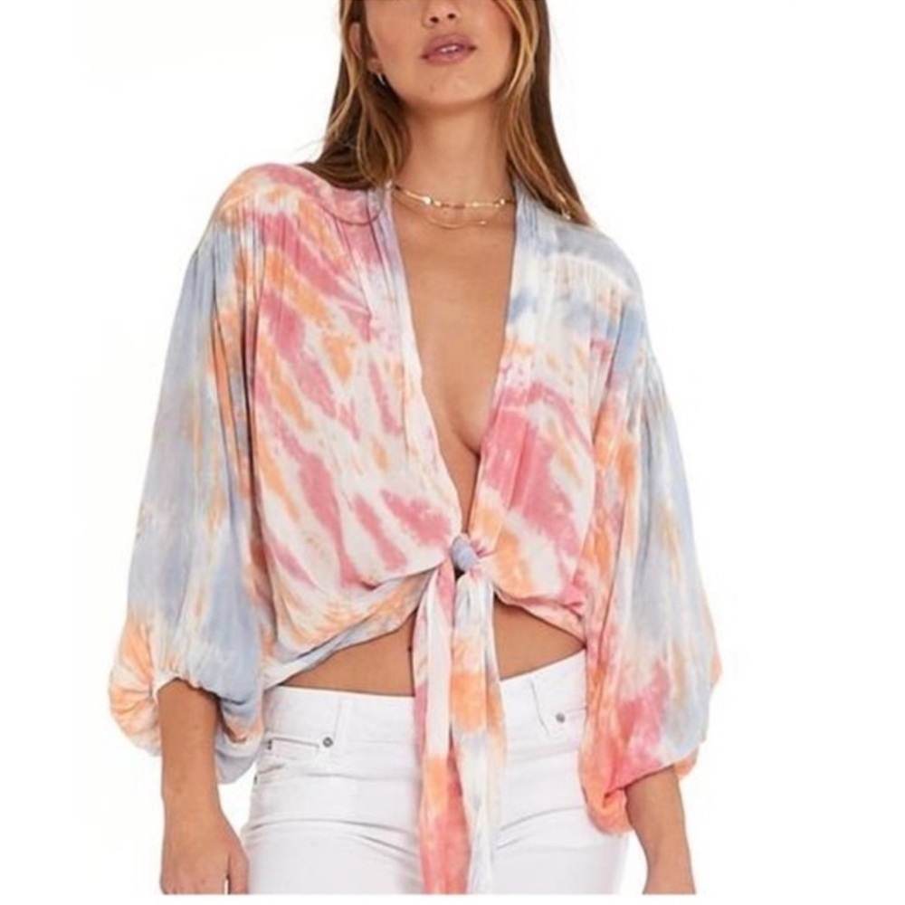 Young Fabulous & Broke Carmen Tye dye top